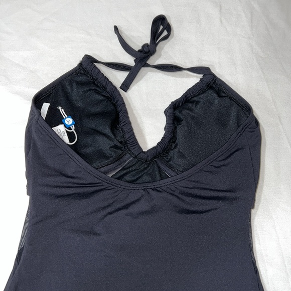 NWOT Bleu Rod Beattie Don't Mesh W/ Me
Halter One-Piece Swimsuit Black, 6 - Picture 5 of 12